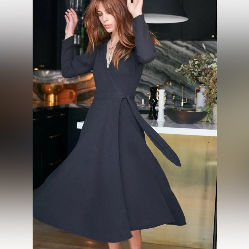 Xirena reese gauze wrap dress